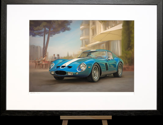 Ferrari 330 Classic Car Art Print - Nick Stone Art