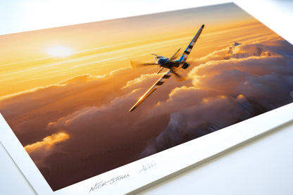 Long Way Home – P-51 Mustang Limited Edition Aviation Print