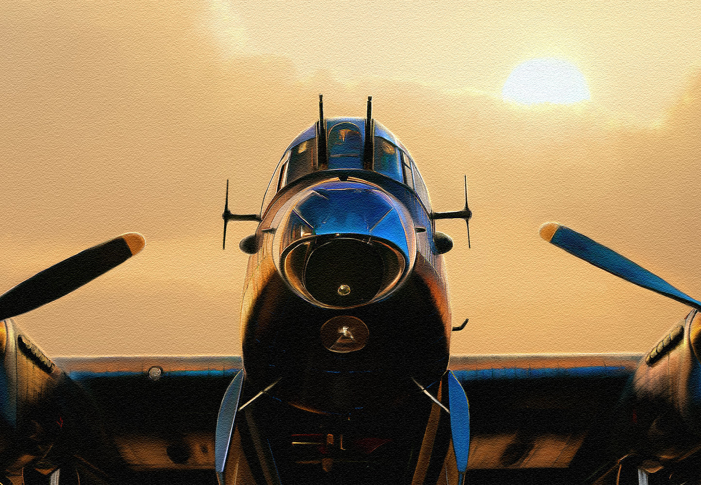Sentinel — Signed Limited Edition Lancaster Bomber Print