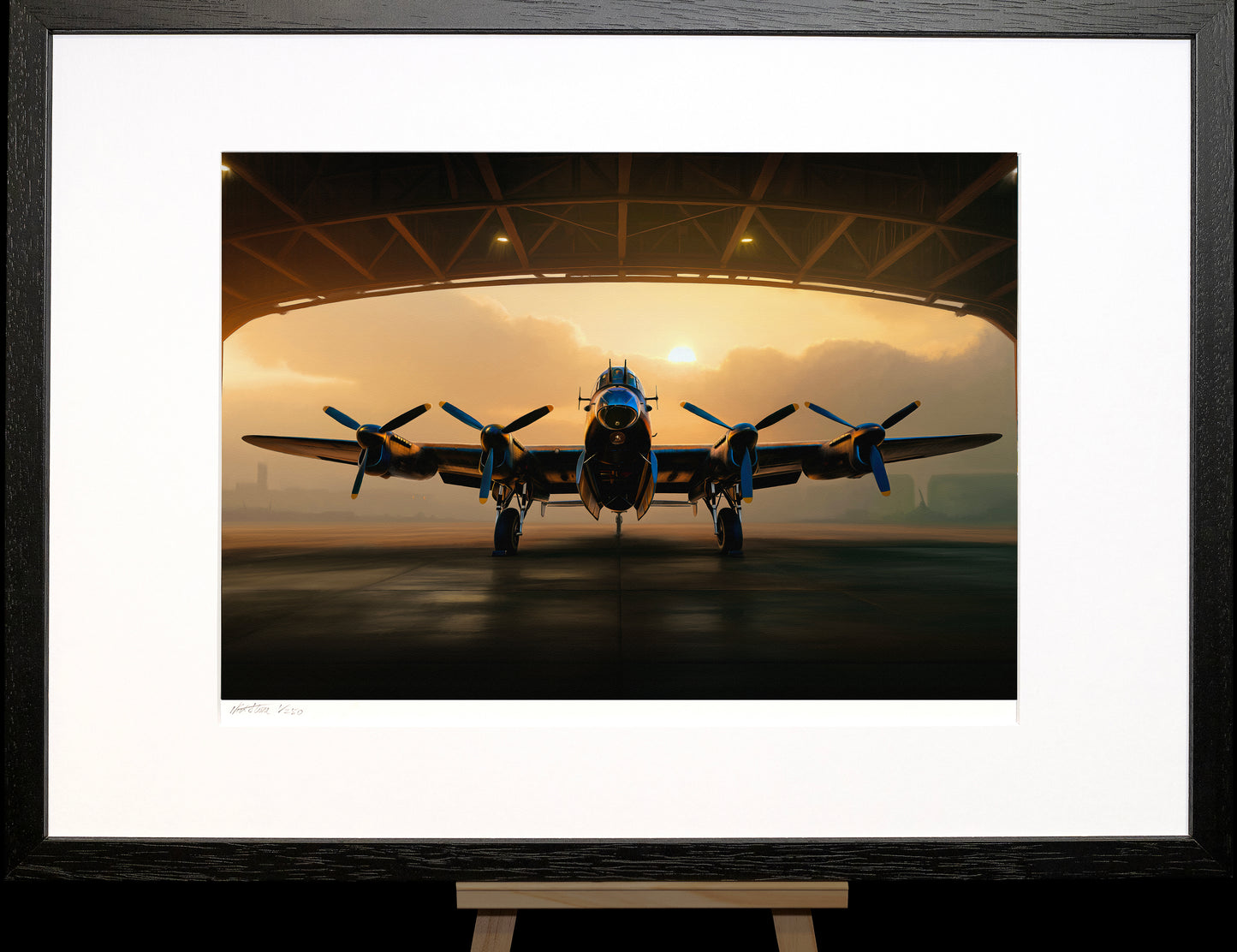 Sentinel — Signed Limited Edition Lancaster Bomber Print
