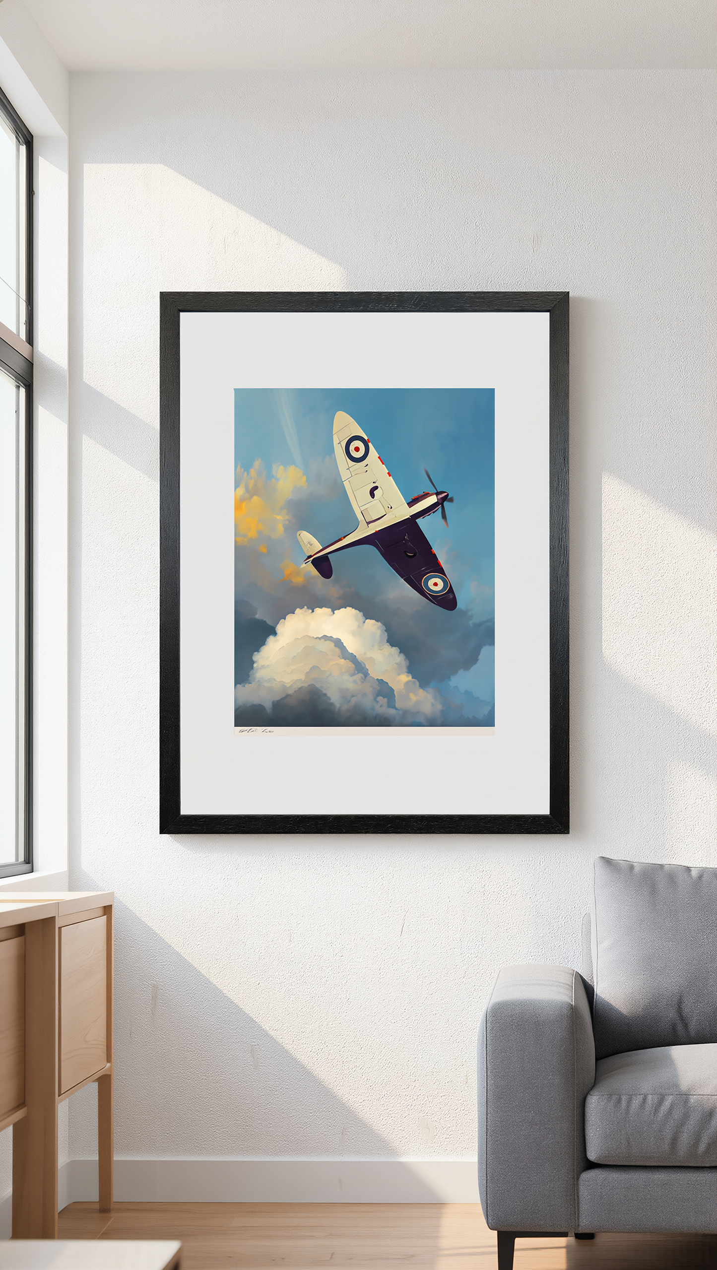 Split Second – Mk1 Spitfire Limited Edition Aviation Print