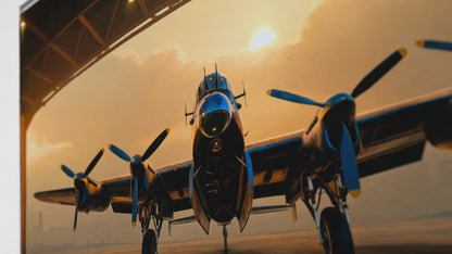 Sentinel — Signed Limited Edition Lancaster Bomber Print